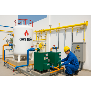 Tư Vấn, Thiết Kế, Sửa Chữa Lắp Đặt Hệ Thống Gas Trung Tâm Đủ Điều Kiện pccc An Toàn