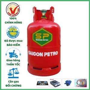 Bình Gas Saigon Petro Đỏ 12kg  Đổi Gas Tất Cả Các Quận Huyện 15P