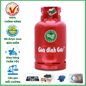 Gas Gia Đình Đỏ 12kg  Đổi Gas Tất Cả Các Quận Huyện 15P