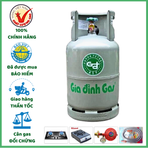 Gas Gia Đình Xám 12kg  Đổi Gas Tất Cả Các Quận Huyện 15P