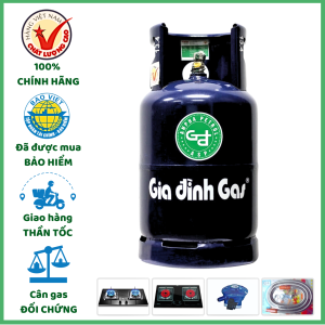 Gas Gia Đình Xanh Đậm 12kg  Đổi Gas Tất Cả Các Quận Huyện 15P