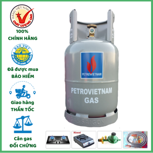 Gas Petro VietNam Màu Xám 12kg Đổi Gas Tất Cả Các Quận Huyện 15P 