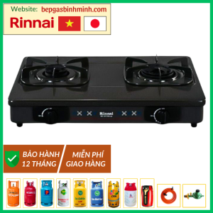 Bếp Gas Đôi Rinnai RV-615 Slim (G) Việt - Nhật