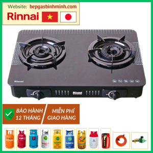 Bếp Gas Đôi Rinnai RV-615 Slim (GL-D) Việt - Nhật