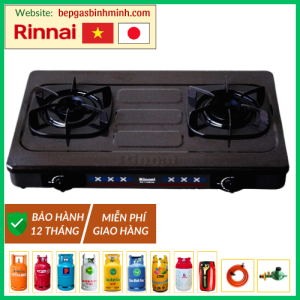 Bếp Gas Đôi Rinnai RV-715 Slim (G) Việt - Nhật