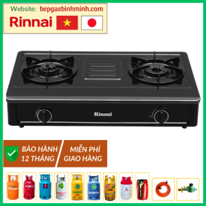 Bếp Gas Đôi Rinnai RV-A271B(EB) Việt - Nhật