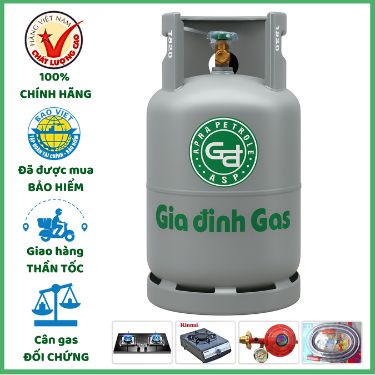 Bình Gas Gia Đình Xám 12kg