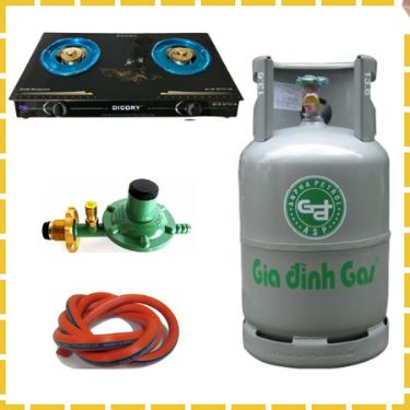 Bộ Bình Gas Bếp Gas Đôi Dicory
