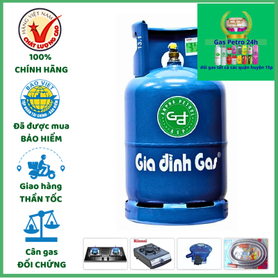 Gas Gia Đình Xanh Biển 12kg  Đổi Gas Tất Cả Các Quận Huyện 15P