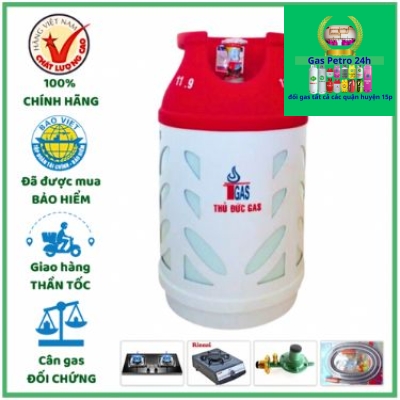 Bình Gas Nhựa Thủ Đức 12kg Đổi Gas Lắp Mới Các Quận Huyện 15p