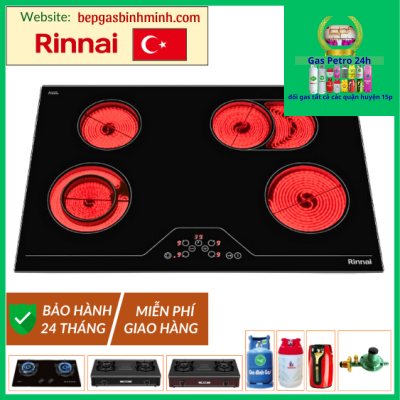 Bếp Âm Điện Hồng Ngoại RINNAI RB-7104E-CB