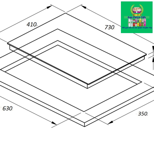 Bếp gas âm Eurosun EU-GA207