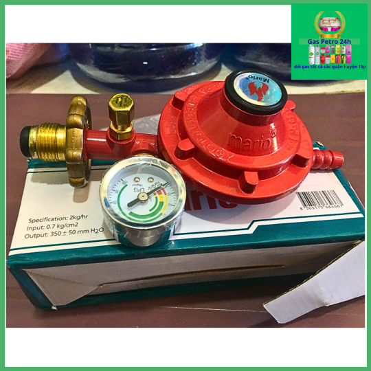 Van Gas Đồng Hồ Mario MR-688H Điều Áp Tự Động