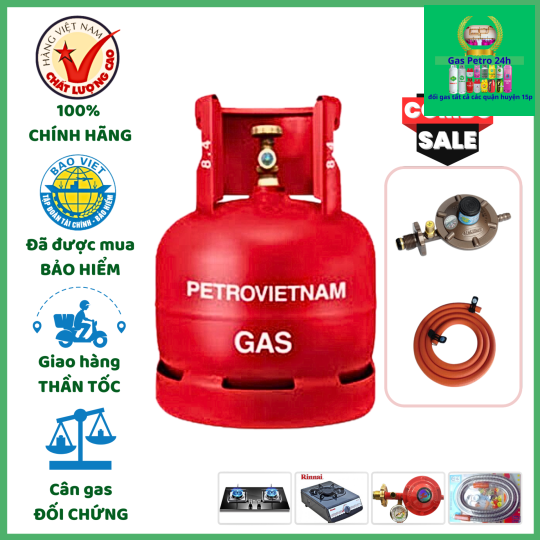 Gas Petro VietNam 6kg Đổi Gas Tất Cả Các Quận Huyện 15P