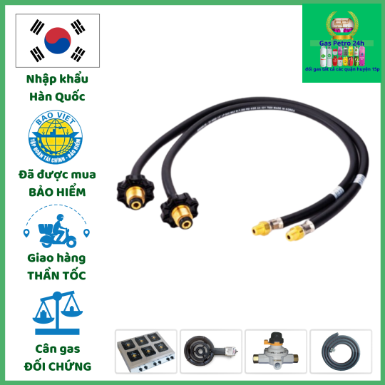 Dây Gas Công Nghiệp Cao Áp Cao Su Nhập Khẩu Hàn Quốc