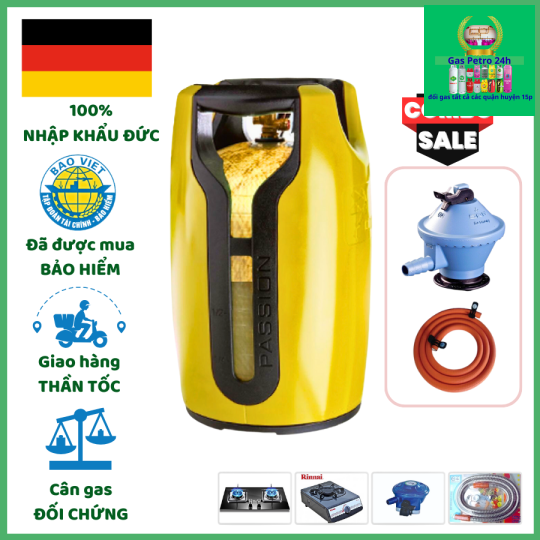 Bình Gas Miss Composite 12kg Chống Cháy Nổ