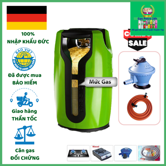 Bình Gas Miss Composite 12kg Chống Cháy Nổ