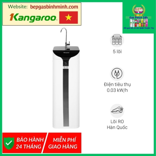 Máy lọc nước RO Hydrogen Kangaroo KG100ES1 5 lõi