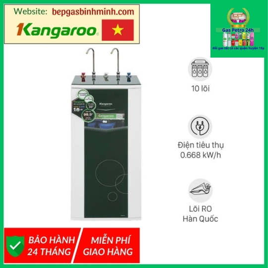 Máy lọc nước RO nóng nguội lạnh Kangaroo KG10A3 10 lõi