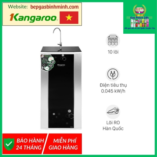Máy lọc nước R.O nước mặn, nước lợ Kangaroo KG3500AVTU 10 lõi