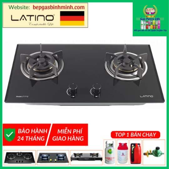 Bếp Gas Âm LATINO LT-712 Nhập Khẩu Đức