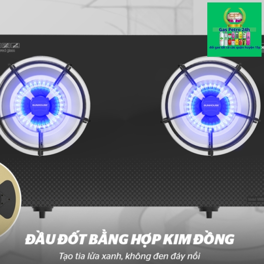 Bếp Gas Đôi SUNHOUSE MAMA MMB3569MT