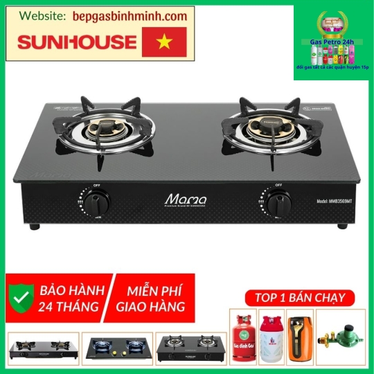 Bếp Gas Đôi SUNHOUSE MAMA MMB3569MT