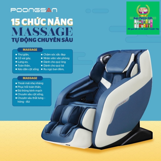 Ghế massage toàn thân Poongsan MCP-151