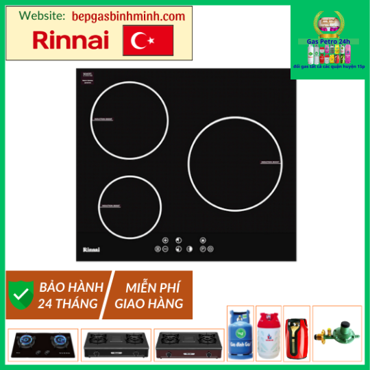 Bếp Âm Điện Từ RINNAI RB-6103H-CB Thổ Nhĩ Kỳ