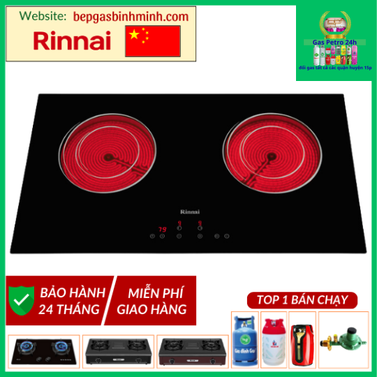 Bếp Âm Điện Hồng Ngoại RINNAI RB-7012E-ZB