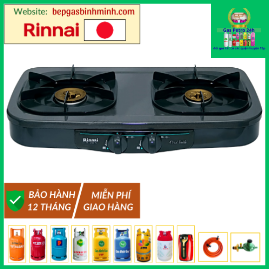 Bếp Gas Rinnai R-2KEN Nhập Khẩu Nhật Bản