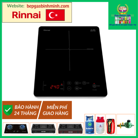 Bếp Âm Điện Từ RINNAI RC-I200B Nhập Khẩu