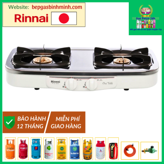 Bếp Gas Rinnai RTS-2KD Nhập Khẩu Nhật Bản