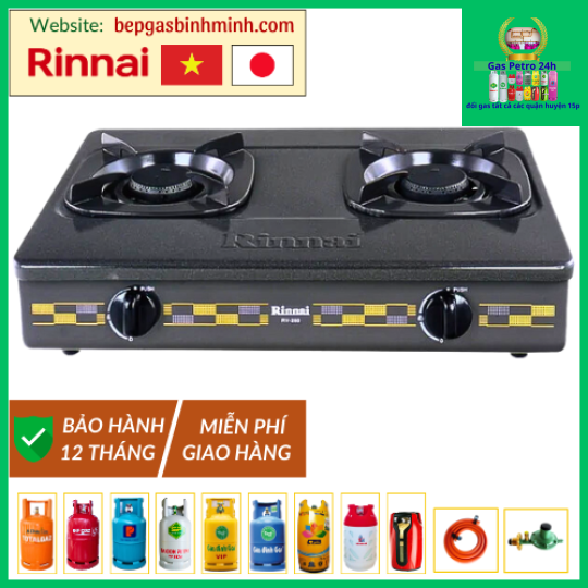 Bếp Gas Rinnai RV-260(G)N Việt - Nhật Chính Hãng