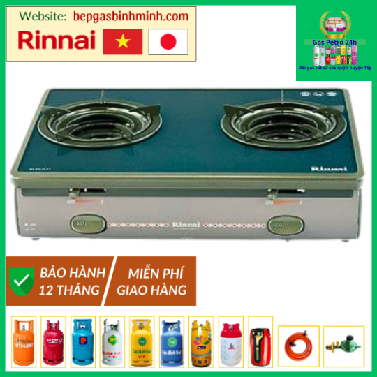 Bếp Gas Đôi Rinnai RV-5600 SCH(BK) Việt - Nhật