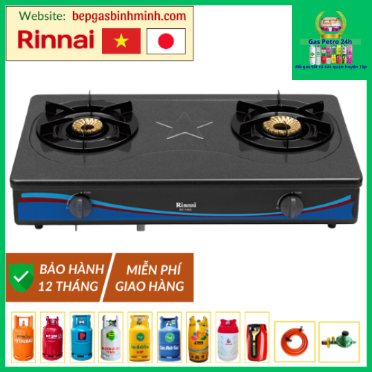 Bếp Gas Đôi Rinnai RV-740A(GMC) Việt - Nhật Chính Hãng