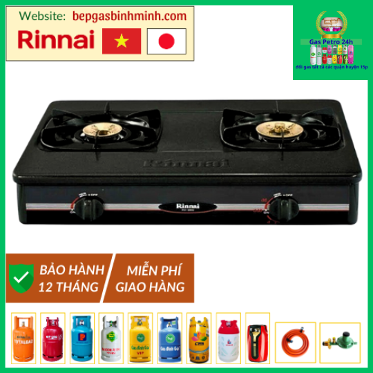 Bếp Gas Đôi Rinnai RV-860 GSB(M) Việt - Nhật