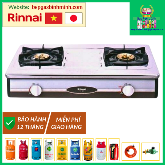 Bếp Gas Đôi Rinnai RV-870 SSB(M) Việt - Nhật