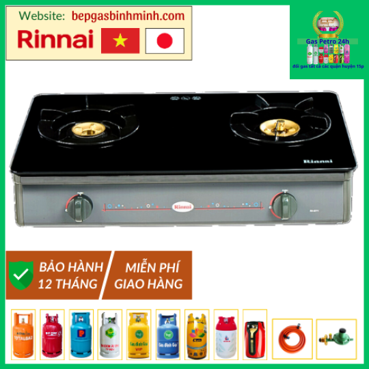 Bếp Gas Đôi Rinnai RV-8711 (GL-B) Việt - Nhật