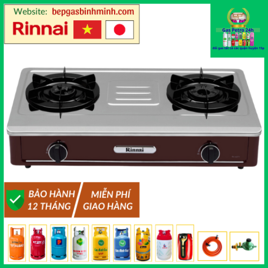 Bếp Gas Đôi Rinnai RV-A271R(S) Việt - Nhật