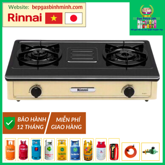 Bếp Gas Đôi Rinnai RV-A271Y(EB) Việt - Nhật