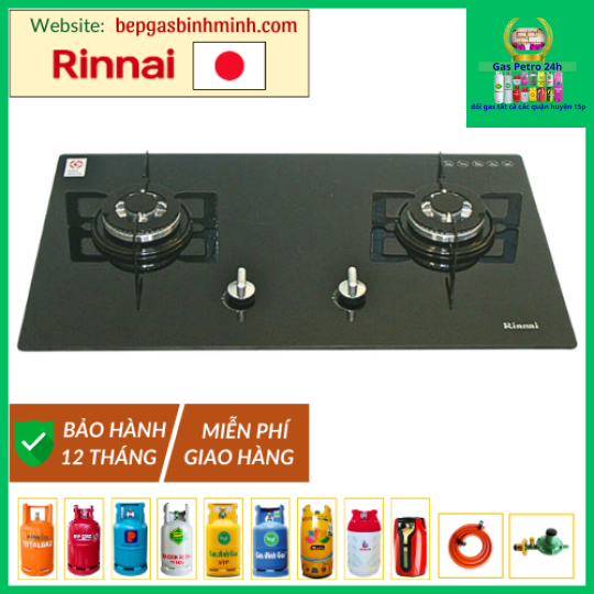 Bếp Gas Âm Rinnai RVB-212BG Nhật Bản