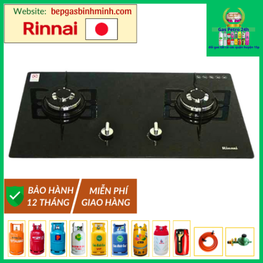 Bếp Gas Âm Rinnai RVB-212BG (SL) Nhật Bản