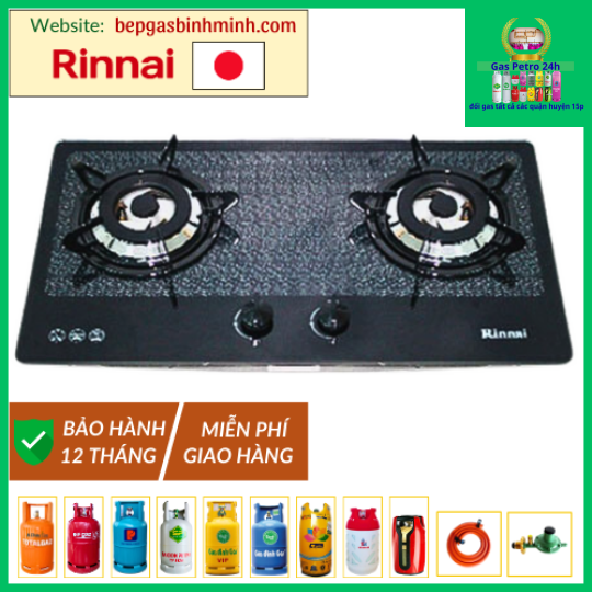 Bếp Gas Âm Rinnai RVB-2BG(D)N Nhật Bản