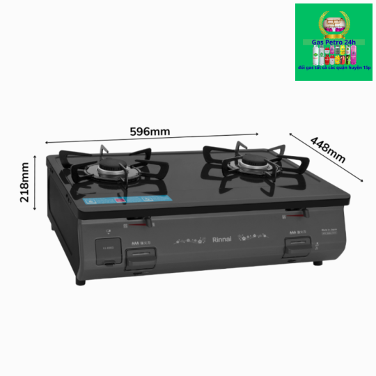 Bếp Gas Rinnai RJ-69EG Nhập Khẩu Nhật Bản