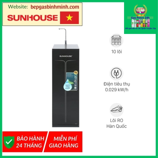 Máy lọc nước RO Sunhouse SHA88113K 10 lõi