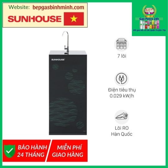 Máy lọc nước RO Sunhouse SHA8866K 7 lõi