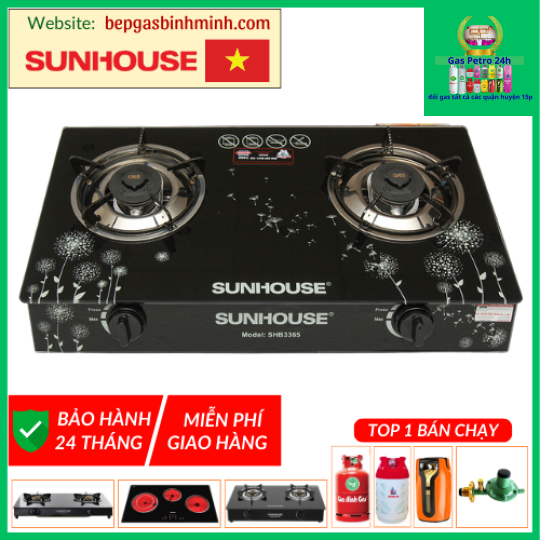 Bếp Gas Đôi SUNHOUSE SHB3365 Chính Hãng