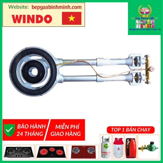 Bếp Khè Công Nghiệp WINDO 7B2 Chính Hãng